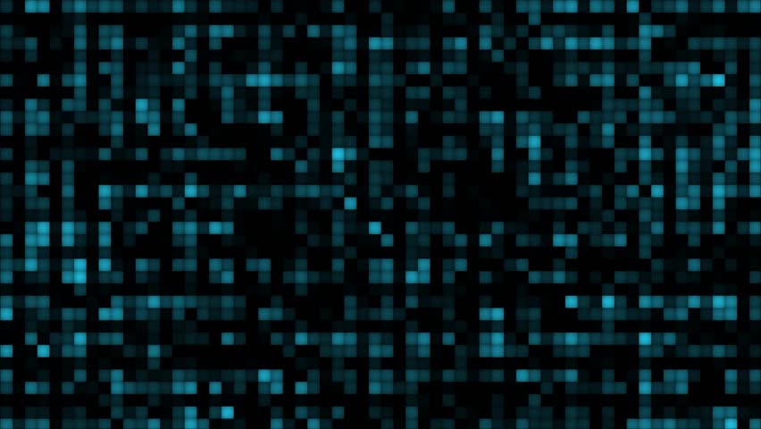 Visualization wave technology digital surface background, animation abstract blue tone square light particles pattern waveform oscillation - Powered by Shutterstock - Get 15% off with code: PIKWIZARD15