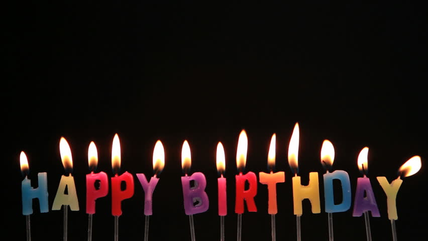 Happy Birthday Candles Being Blown の動画素材 ロイヤリティフリー Shutterstock