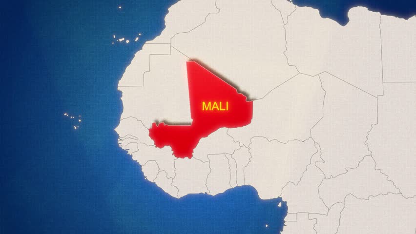 Mali Glow Map For Social Media Content