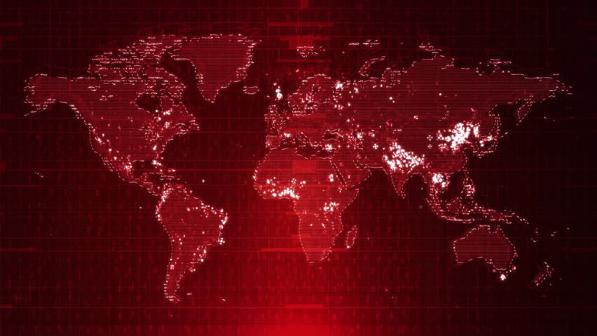 World Map Breaking News Red Color - Powered by Shutterstock - Get 15% off with code: PIKWIZARD15