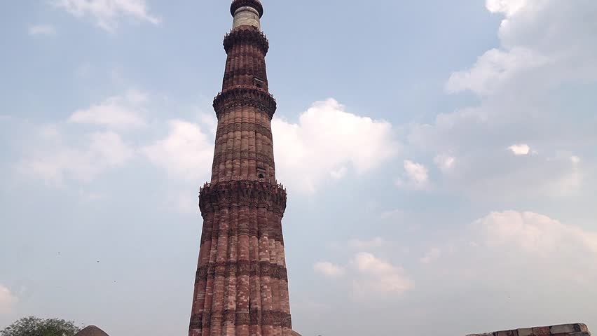 India Delhi Qutb Minar or Qutub Minar or Qutab