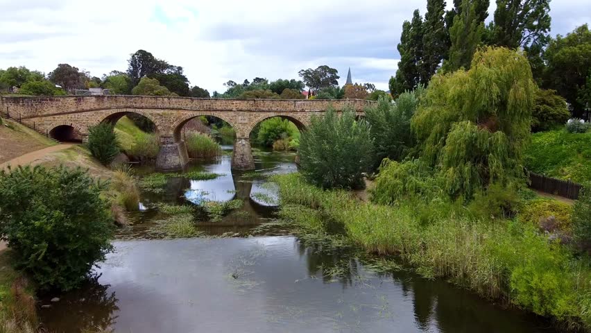 Richmond Bridge, nestled in the town of Richmond, Tasmania, stands as a timeless symbol of colonial heritage and architectural prowess. It is Australia