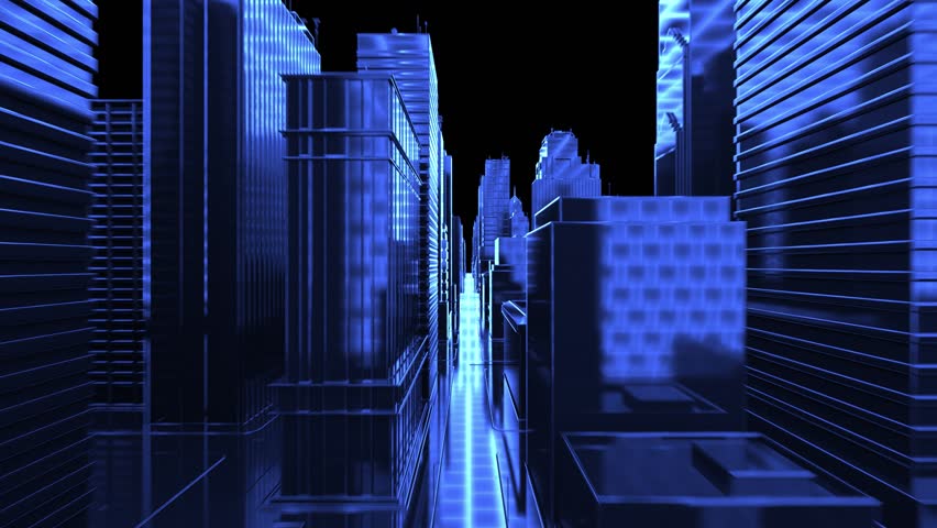 City Future Blue Light Loop
