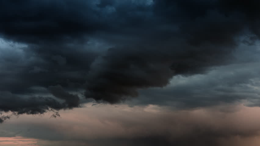 Nature Environment Dark huge cloud sky black stormy cloud motion big stormy rain day thunderstorm clouds dancing panorama horizon Time lapse blue cloud moving oxygen Storm giant moving fast movie time Royalty-Free Stock Footage #3503049251