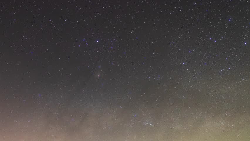 Time lapse Milky way galaxy stars,Star Time Lapse, Milky Way Galaxy Moving Across the Night Sky,Dark sky in beautiful starry night time, Milky Way Galaxy. 4K High quality.Amazing night sky 25fps