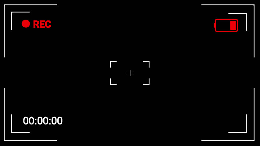 Video Camera Recording screen 4k