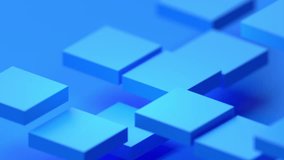 Abstract animation, blue background design, 4k seamless looped video, 3d render - Powered by Shutterstock - Get 15% off with code: PIKWIZARD15