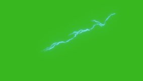 thunder green screen effect video, 3D Animation, Ultra High Definition, 4k video.mp4