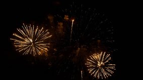Amazing fireworks footage 4k resolution and loopable. it includes transparency matte, plus You can use the add or screen blend mode to add the fireworks to your footage. Perfect for dvd menus, motions - Powered by Shutterstock - Get 15% off with code: PIKWIZARD15