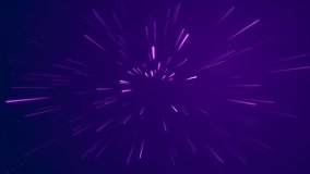 Purple neon light streaks radiating from the center on a dark background, evoking themes of technology, big data, and bots. 4K video loop. - Powered by Shutterstock - Get 15% off with code: PIKWIZARD15