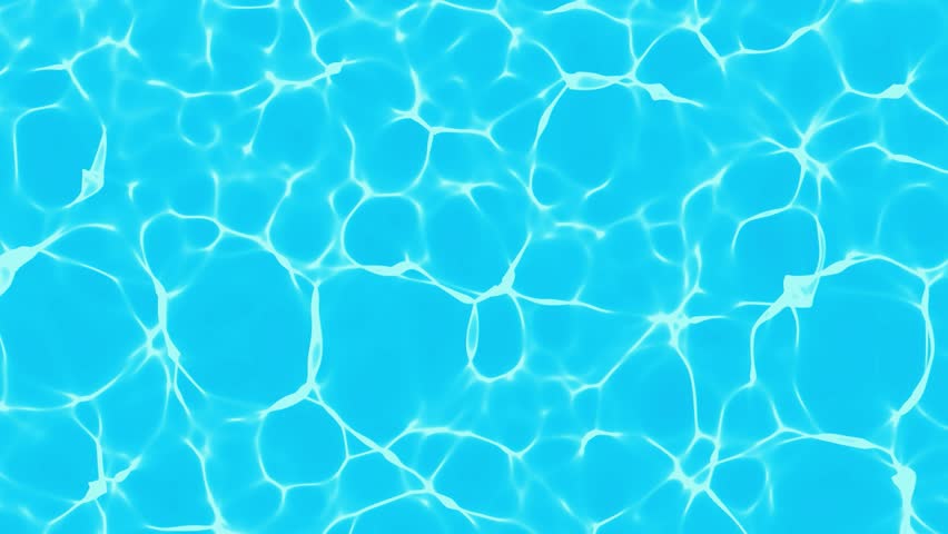 Beautiful animation of swimming pool surface. Loopable and 4k resolution