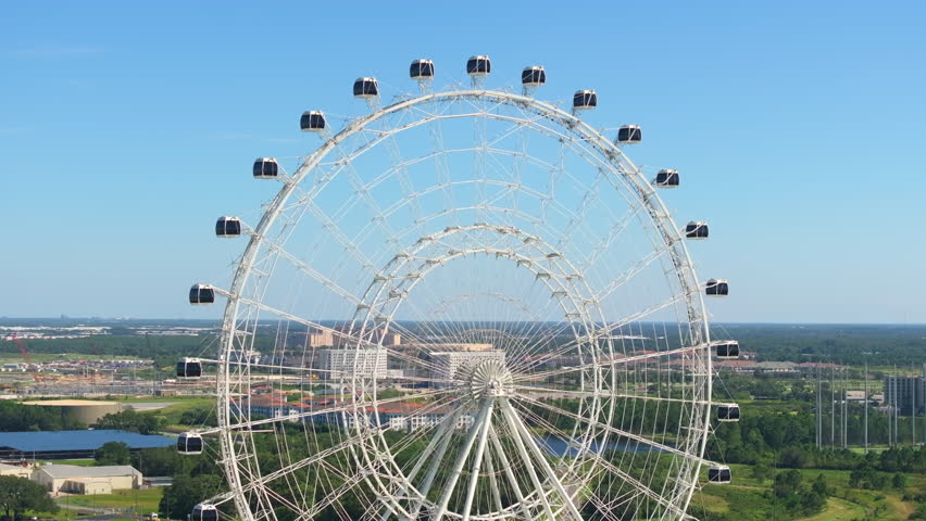Orlando Eye Ferris wheel at Icon Park in Orlando, Florida. USA tourist attraction.