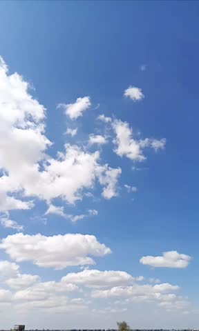Clouds in a sunny day 