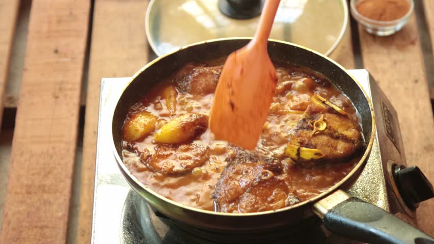Katla curry or Katla kalia is popular Bengali dish 