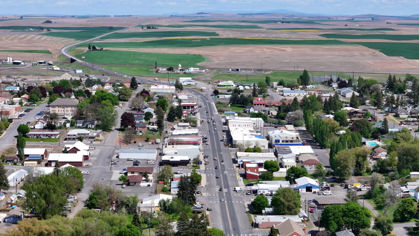 davinport washington aerial view summer