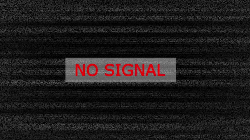 Seamless looped TV snow or noise background. returned analog television