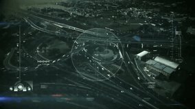 Animation of network of connections with people icons and data processing and cityscape. Global connections, computing, digital interface and data processing concept digitally generated video. - Powered by Shutterstock - Get 15% off with code: PIKWIZARD15