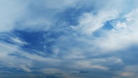 Cinemagraphs b-roll cirrus clouds. Early winter after rain the sky is always bright. Cirrus. - Powered by Shutterstock - Get 15% off with code: PIKWIZARD15