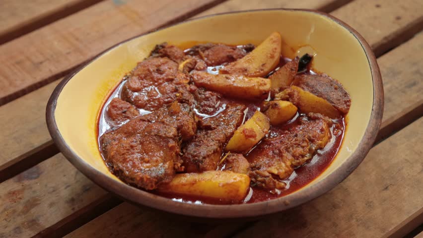 Katla curry or Katla kalia is popular Bengali dish