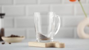 The process of making instant coffee. instant coffee, coffee powder. - Powered by Shutterstock - Get 15% off with code: PIKWIZARD15