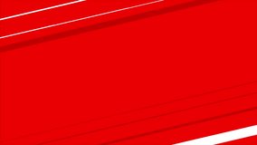 Speedline Background Animation Video with red color, 4K, looping