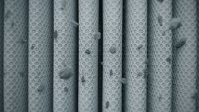 Illustrative Flythrough Animation of How Air Filter Works and Showing Inner Structure and Fibers. Inside Air Purifier with Protective Layers that Stops and Captures Dust Particles, Mold and Bacteria - Powered by Shutterstock - Get 15% off with code: PIKWIZARD15