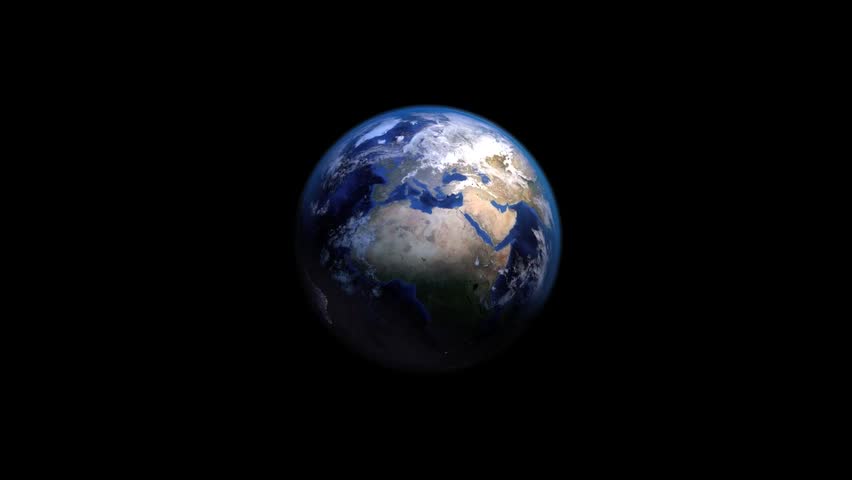 Earth animation revolution, Earth revolution planet in graphics.