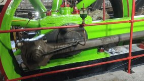 Crank rotation of sugarcane milking steam engine drive - Powered by Shutterstock - Get 15% off with code: PIKWIZARD15