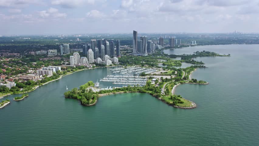 Drone Footage Toronto Humber Bay Shores