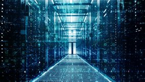 Network and data servers behind glass panels in a server room - Powered by Shutterstock - Get 15% off with code: PIKWIZARD15