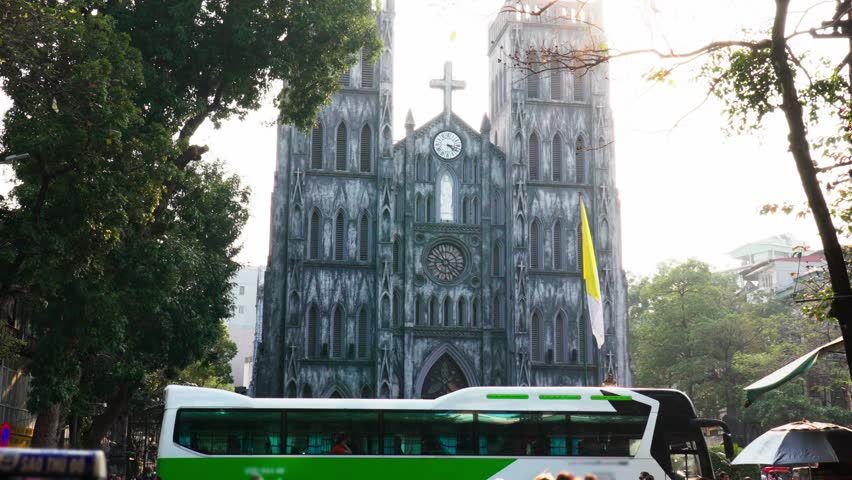 The front of of the famous St Joseph