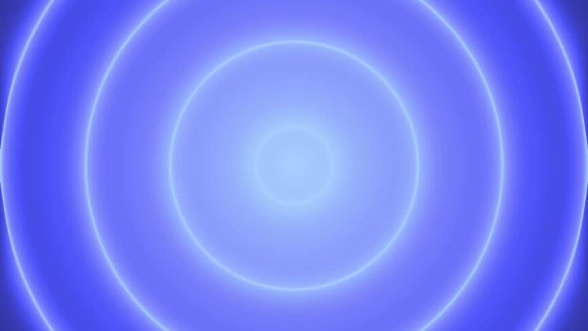 The video showcases a ripple effect animation on a blue water surface, with concentric circles spreading out from a central point, creating a wave-like pattern.