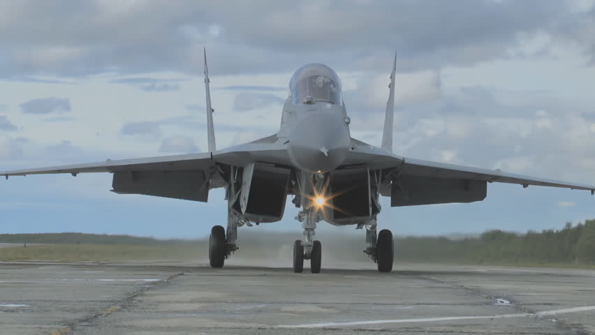 The Su-35 is a Russian multipurpose supermaneuverable thrust . Su-35 is one of the main fighters of the Russian Air Force.