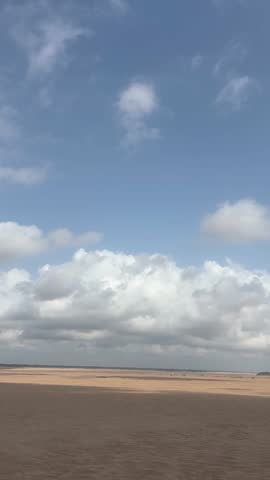 A beutiful blue sky with white clouds