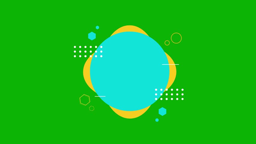 Colorful text boxes banner, abstract horizontal appearing badges animation, name reveal lower third title animated 4k video on green screen background, concept for sale or advertising