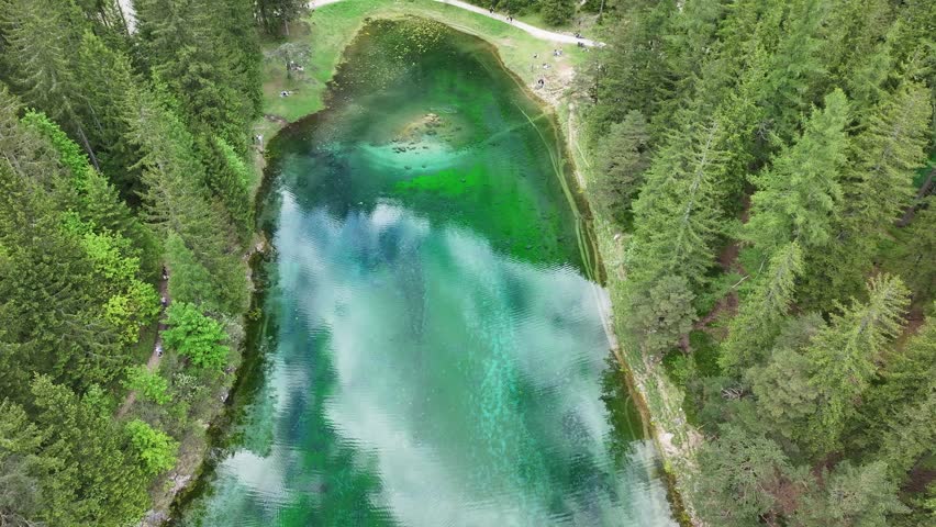Gruner see Styria, Austria, Europe, green lake, gletcher water, landscape, mountains