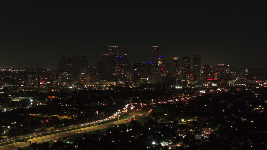 Breathtaking aerial view of Houston