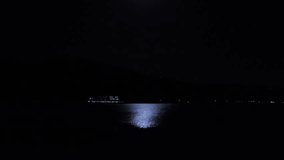 Moon Road floating in the ocean - Powered by Shutterstock - Get 15% off with code: PIKWIZARD15