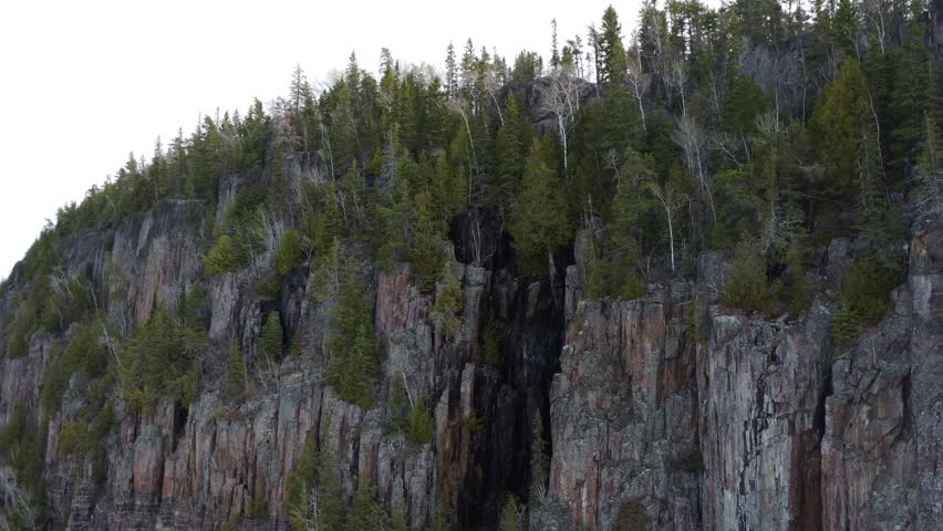 Kama Cliffs and Mazukama Falls. Dublin, Ontario, Canada.