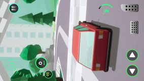 Vertical video of a driving mobile game level. Vertical video of a player controlling the virtual car in a mobile game. Vertical video of red vehicle coming last to the finish in a mobile game. - Powered by Shutterstock - Get 15% off with code: PIKWIZARD15