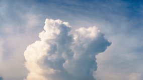 Dramatic dark storm clouds are moving fast, timelapse, 4k. Fluffy clouds time lapse. - Powered by Shutterstock - Get 15% off with code: PIKWIZARD15