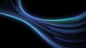 Dynamic Abstract Neon Light Trails Flowing Like Airflow in Futuristic Space - Powered by Shutterstock - Get 15% off with code: PIKWIZARD15
