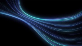 Dynamic Abstract Neon Light Trails Flowing Like Airflow in Futuristic Space - Powered by Shutterstock - Get 15% off with code: PIKWIZARD15