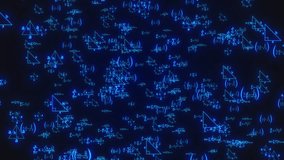 	
Equation Math Flying On Black Background. Animation Of Mathematics Formulas Moving On Dark Bg, Camera Flying Thorough Mathematics Formula, Loop Animation Of Mathematical Equations Flying On Alpha Ba - Powered by Shutterstock - Get 15% off with code: PIKWIZARD15