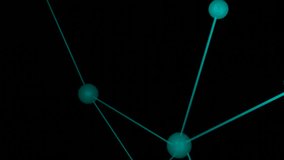 Concept: artificial intelligence artificial intelligence neural networks, digitizing the information flow passing through rack servers in a data center. Related topics link user data.or molecules - Powered by Shutterstock - Get 15% off with code: PIKWIZARD15