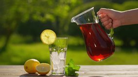 Summer refreshing cold lemonade and iced tea - Powered by Shutterstock - Get 15% off with code: PIKWIZARD15
