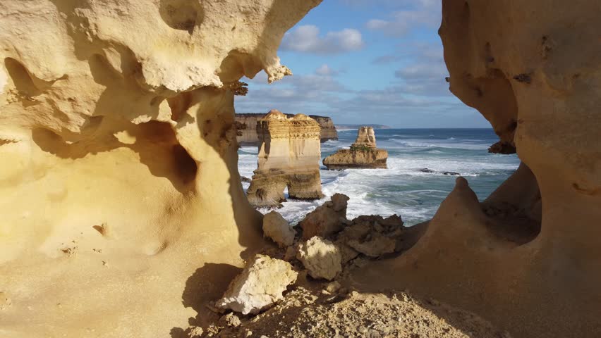 The Twelve Apostles Marine National Park is a protected marine national park located on the south-west coast of Victoria, Australia
