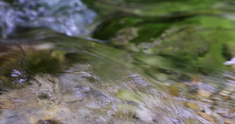 Clean and moss creek white water river