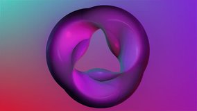 3d abstract background with droplets of molten wax merge and fly apart drops in liquid. Subsurface scattering material with internal blue glow. Seamless loop in 4k. - Powered by Shutterstock - Get 15% off with code: PIKWIZARD15