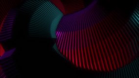 3d abstract background with droplets of molten wax merge and fly apart drops in liquid. Subsurface scattering material with internal blue glow. Seamless loop in 4k. - Powered by Shutterstock - Get 15% off with code: PIKWIZARD15